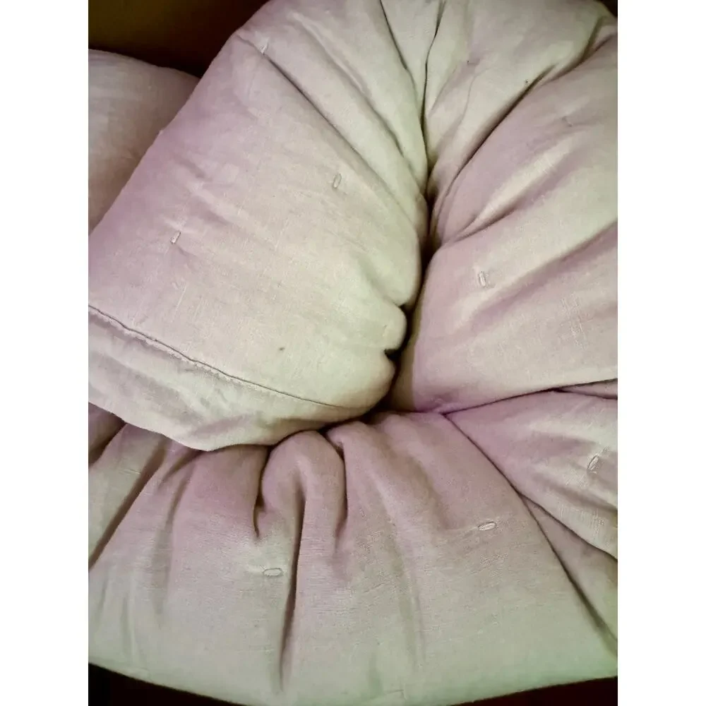 QUiNCE European Linen Dream Quilt KING/CAL KING in SAND